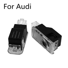 Автомобильный светодиодный Дверь Добро пожаловать светильник проекции логотип лазерный светильник s для Audi A4 b8 b9 b7 b5 b6 A5 A3 A6 C5 A6 C6 C7 Q7 Q5 Q3 A7 S3 S4 S5 RS5