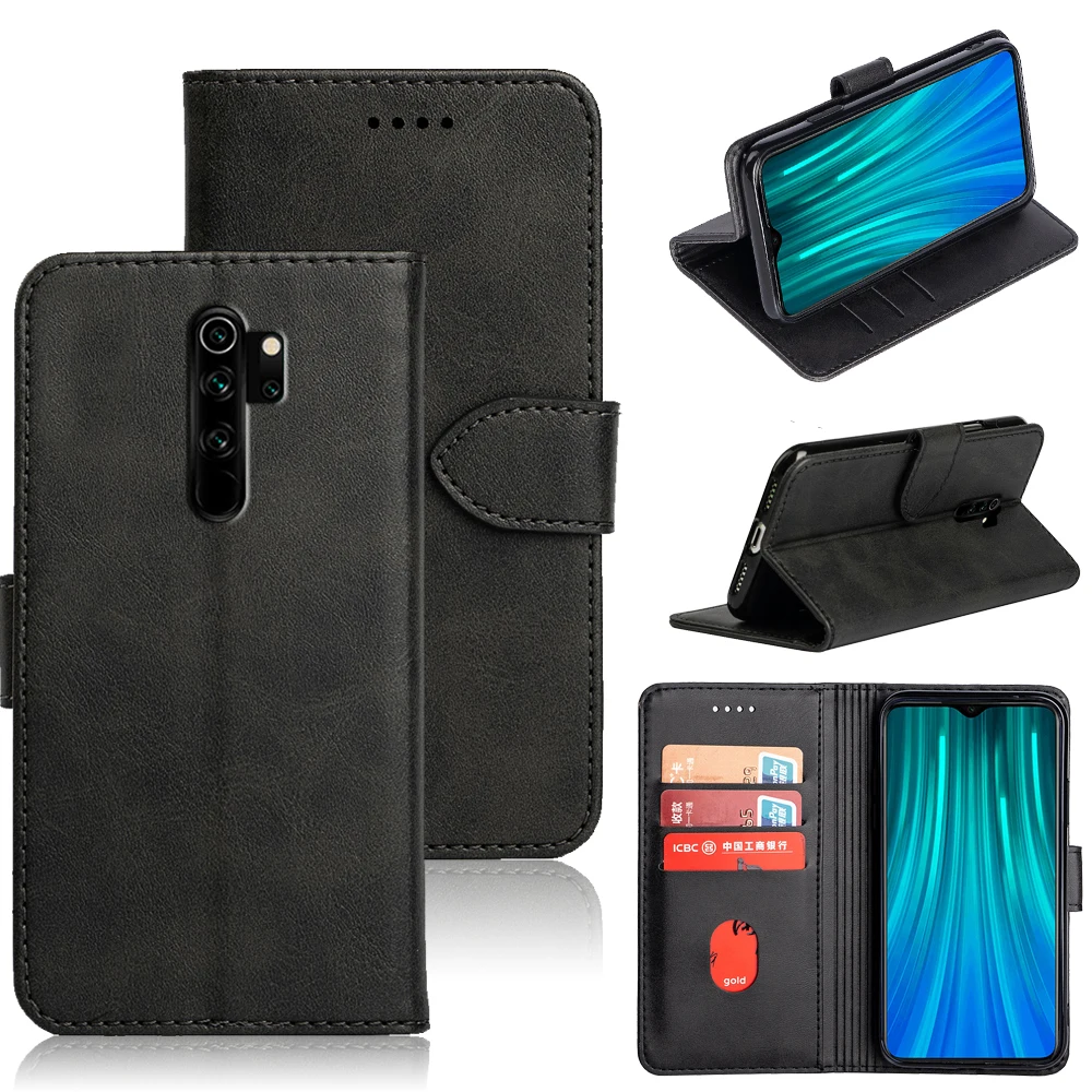 SRHE чехол для Xiaomi Redmi Note 8 Pro Чехол книжка роскошный кожаный мягкий силиконовый