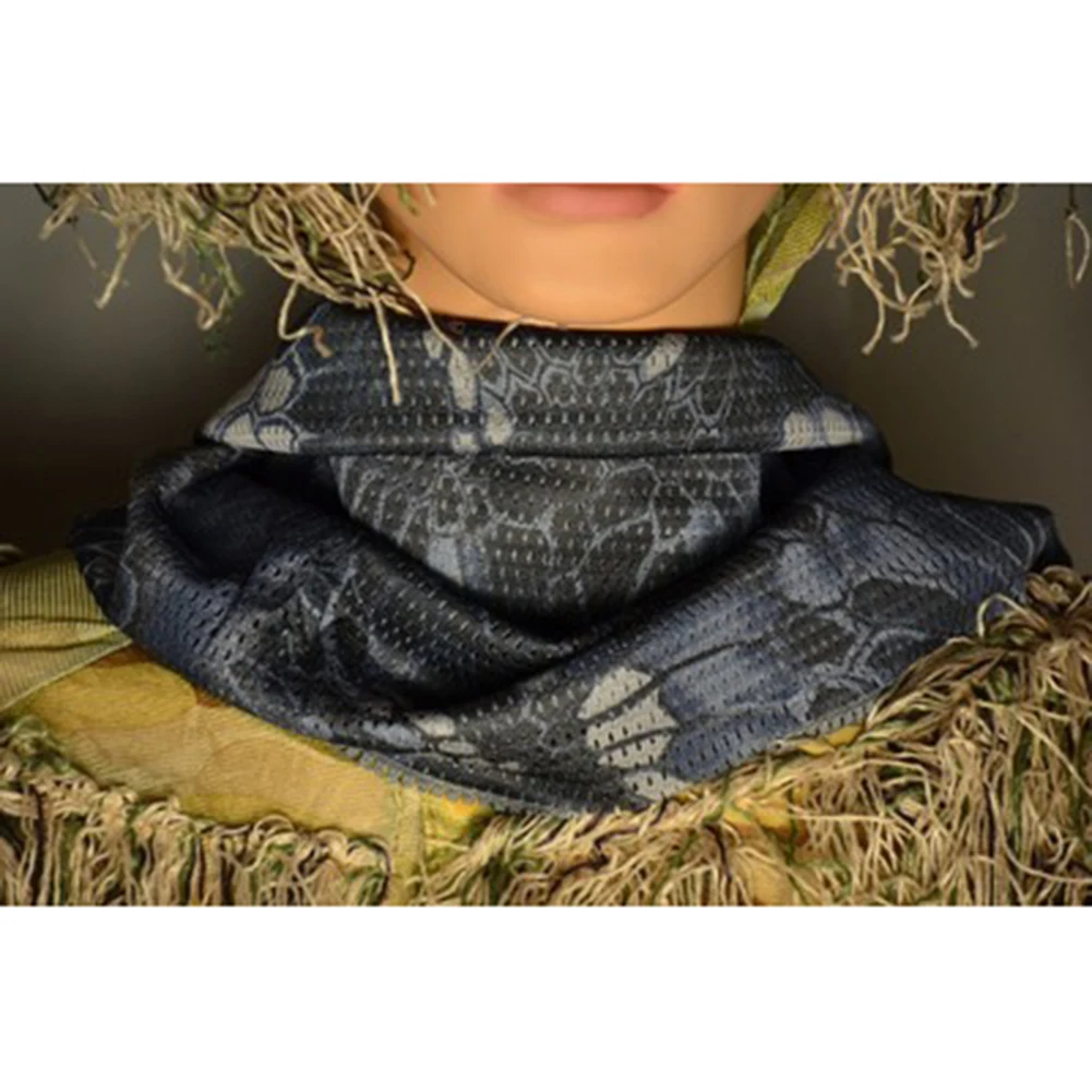 Уличный шарф деятельности платок сетки Материал головных уборов шеи с защитой от