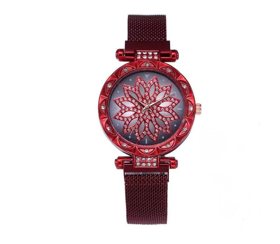 

Fortunes ci tie dai Watch Women's Korean-style Simple Fashion Online Celebrity Style Watch Does Not Rotate-