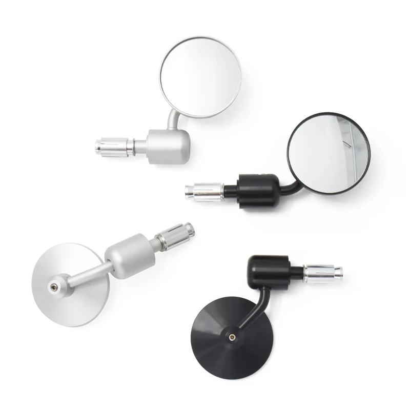 

CNC Technology Aluminum Alloy Material Rear Mirror for Motorcycle End Handle Bar 14-18mm