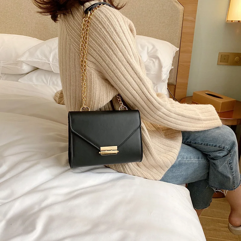 

France Non-mainstream Bag Women's Tennis Red Chain Bag 2019 New Style Fashion Korean-style Versatile INS Crossbody Bag