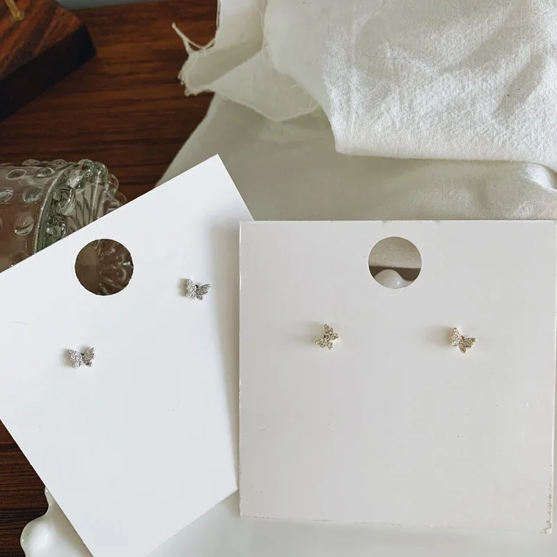 Дизайн модные ювелирные изделия элегантные маленькие Кристальные серьги на свадебную вечеринку для девушек подарок для женщин