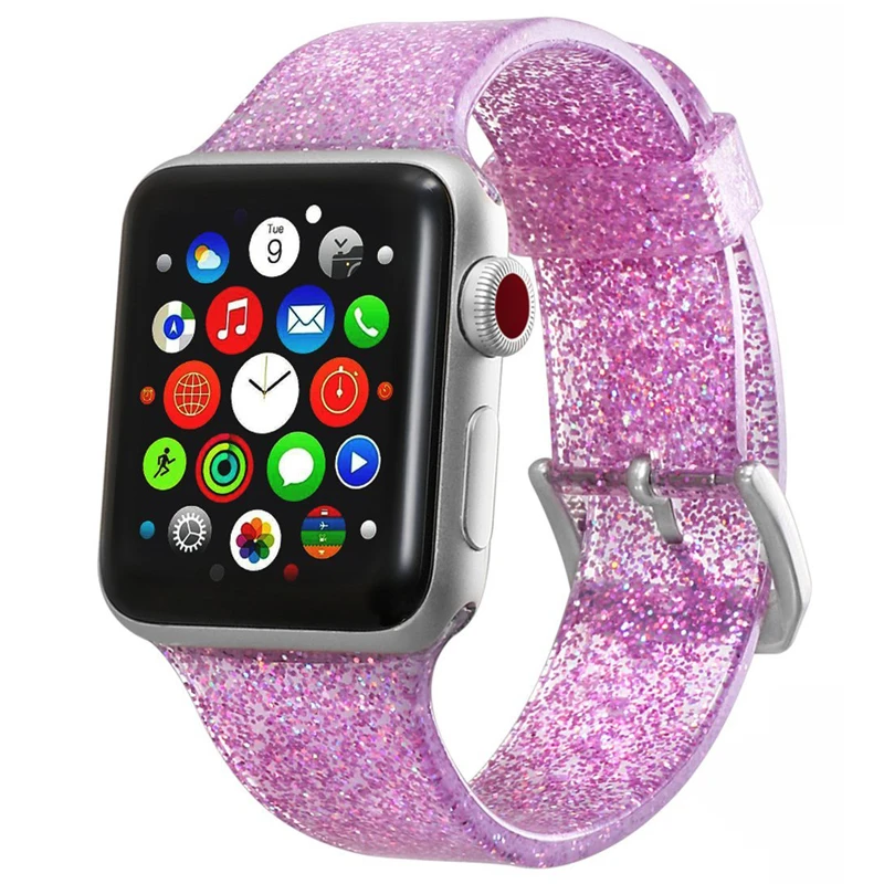 Ремешок силиконовый для Apple Watch Band 4 3 5 iWatch 42 мм 38 44 40 мм|Ремешки часов| |