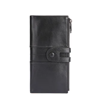 

Vintage leather ladies wallet fashion mobile phone change clutch