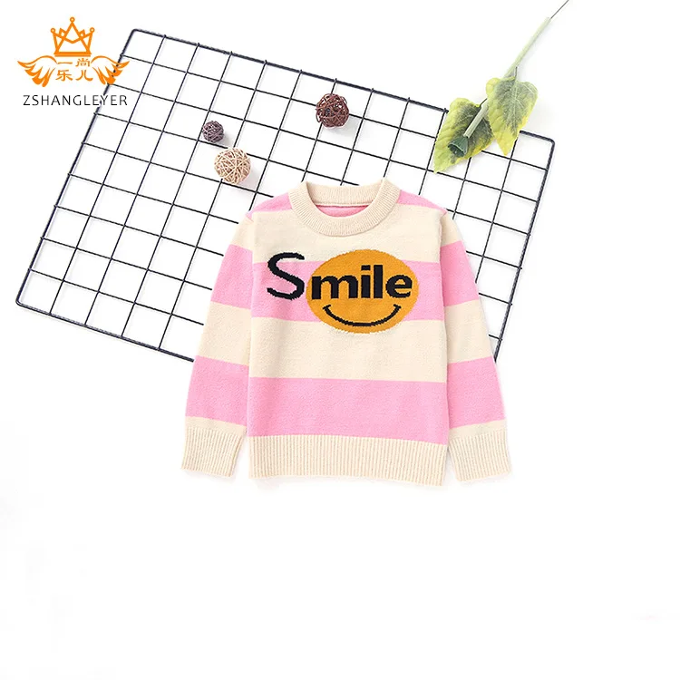 

2019 Big Boy Crew Neck Pullover Sweater Children Autumn And Winter Long-sleeve Knitwear Korean-style INS