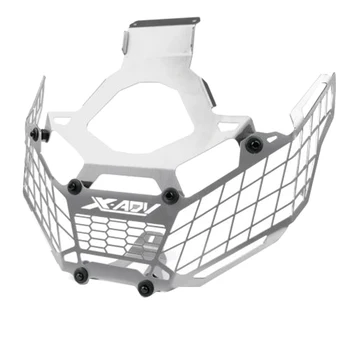 

Motorcycle Headlight Grille Headlight Shield Cover for Honda X-ADV 750 X ADV X ADV 750 2017 2018 Silver