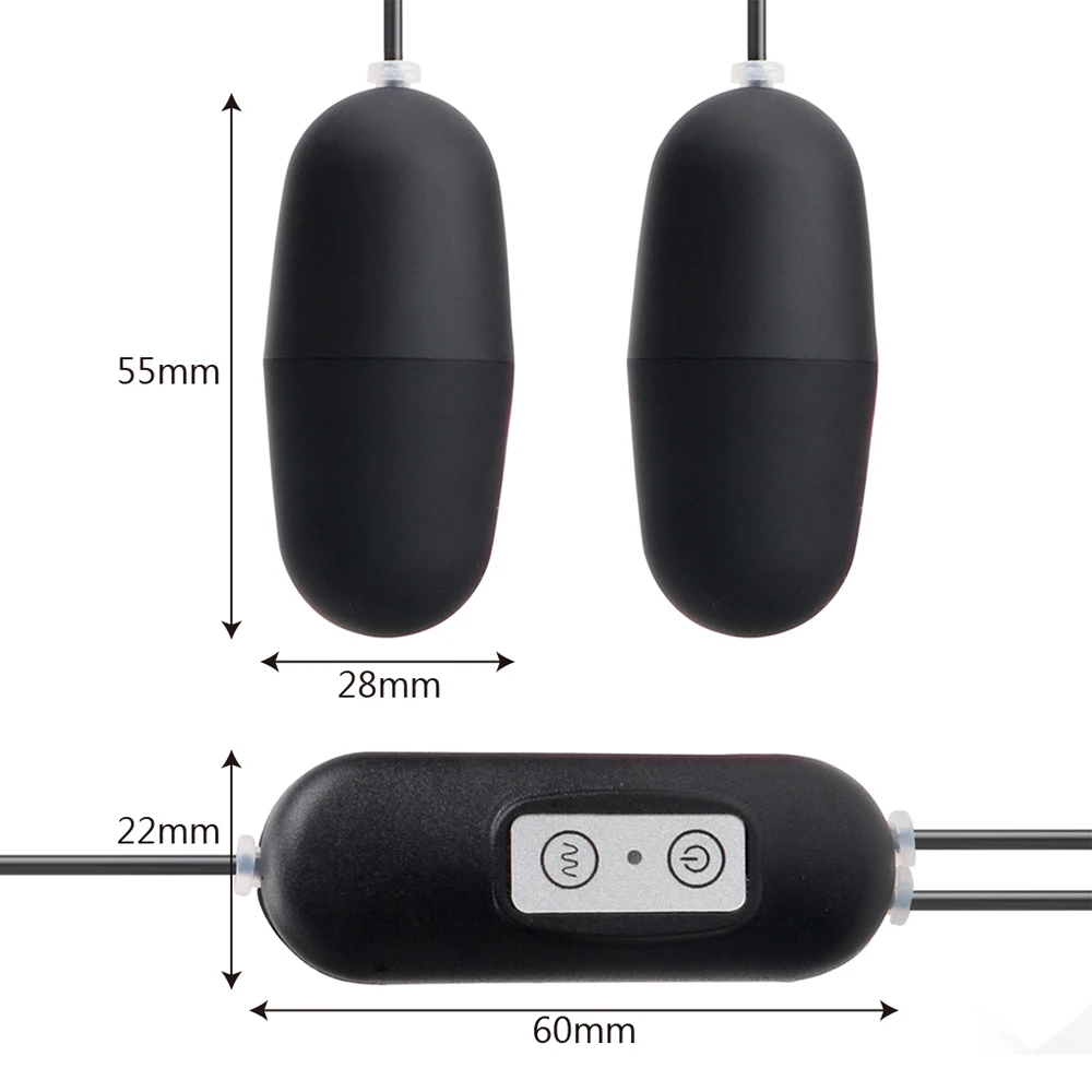 IKOKY 12 Частотный двойной вибратор яйцо Стимулятор клитора магазин пуль USB