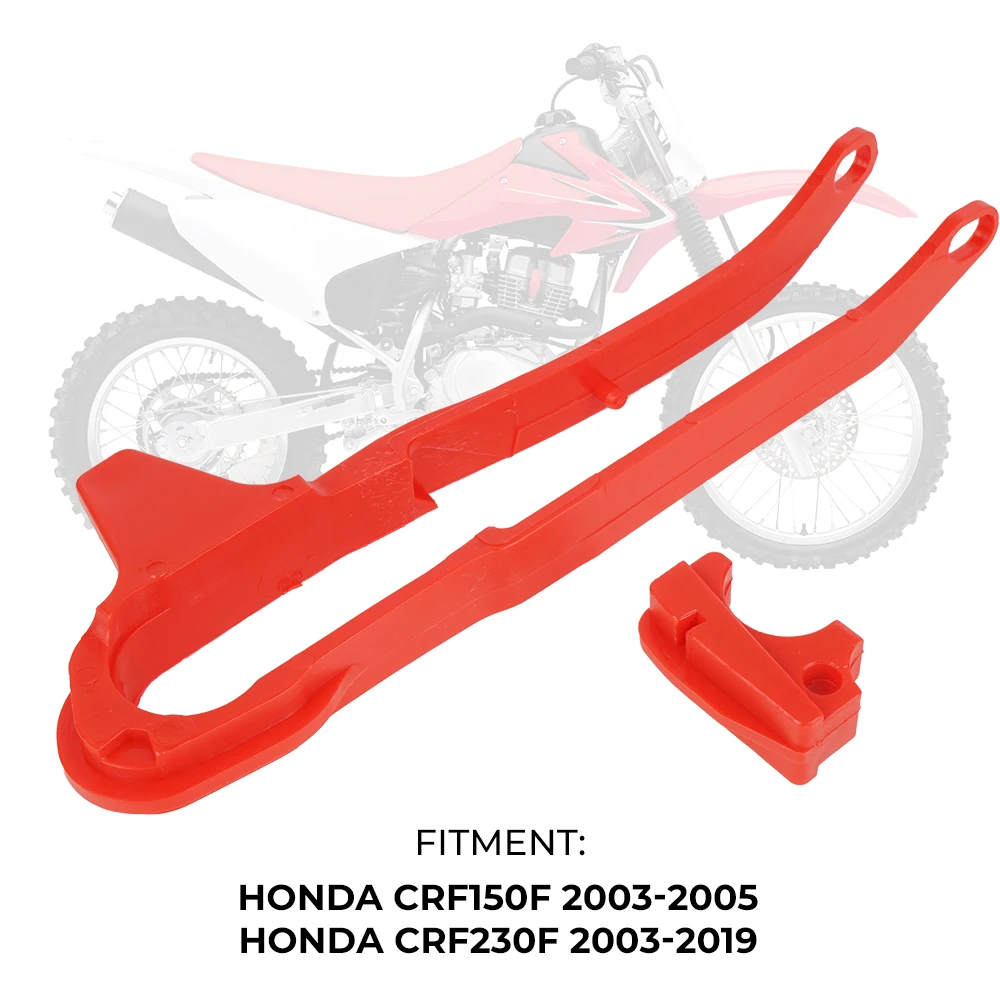 

NICECNC Motorcycle Chain Slider Guard Swingarm Guide For Honda CRF150F 2003-2005 CRF230F 2003-2019 CRF 150F 230F Chain Guide