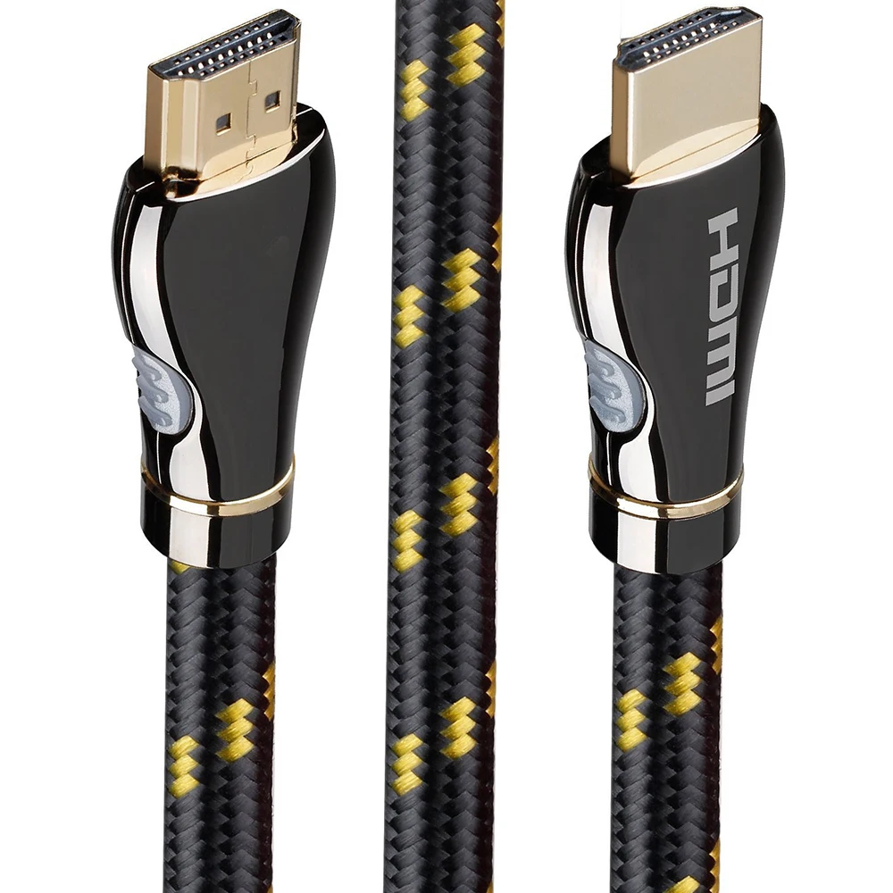 FDBRO высокоскоростной 3D 4K 60FPS HDMI 2,0 кабель плетеный шнур Ethernet ARC3m10 Feet10m15m20m проектор Компьютер ТВ видео HDMI кабель HD