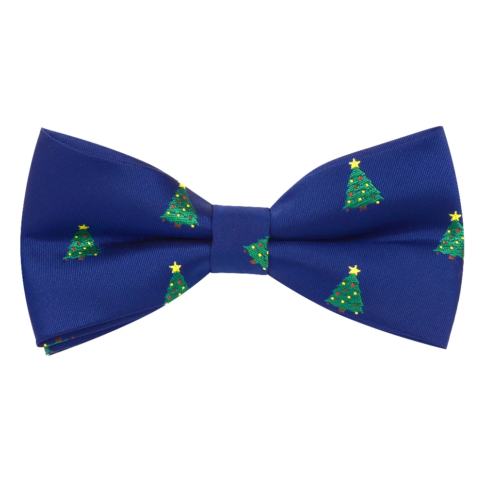 Новые рождественские галстуки-бабочки мужские Новые Предварительно завязанные галстуки-бабочки красные зеленые галстуки-бабочки для мужчин праздничные вечерние аксессуары