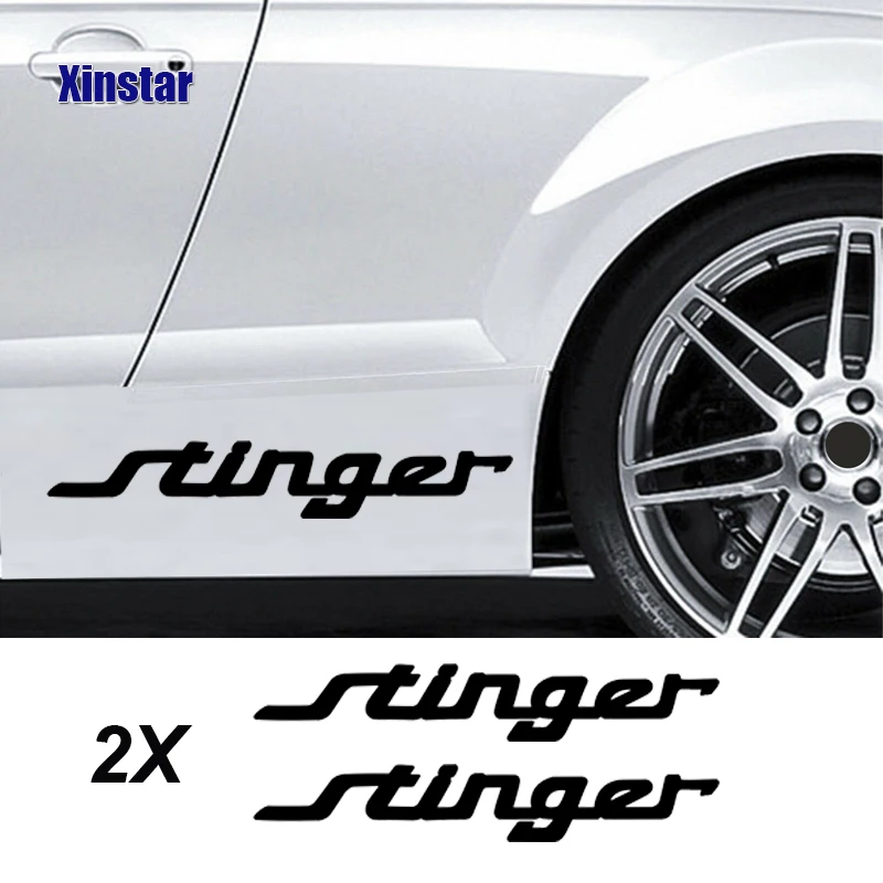 2 шт. стикер кузова автомобиля для kia stinger|Наклейки на автомобиль| |