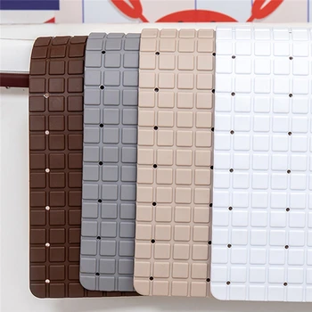 

77*46cm 1pcs Bathroom Carpet Plastic Bath Anti Slip Mat Household Bathroom Shower Toilet Mats Washing Machine Pad