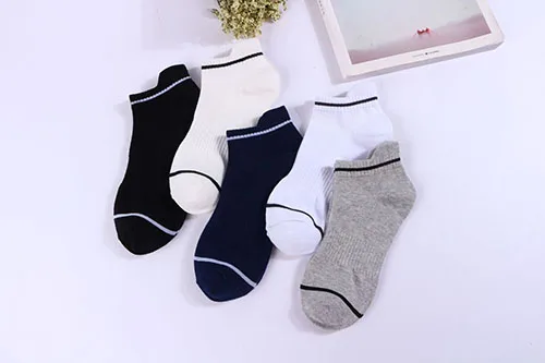 4 colors randomF 4 пар/лот = 8 шт. летние дышащие мужские носки-башмачки модные короткие спортивные хлопковые носки невидимые мужские носки - Цвет: 4 colors randomF