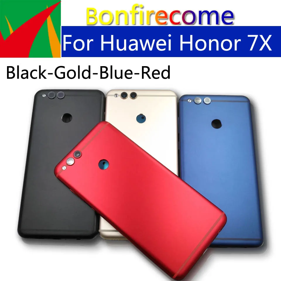 Для huawei Honor 7X задняя крышка батарейного отсека задняя крышка корпуса чехол для Honor7X BND-L21 корпус замена корпуса