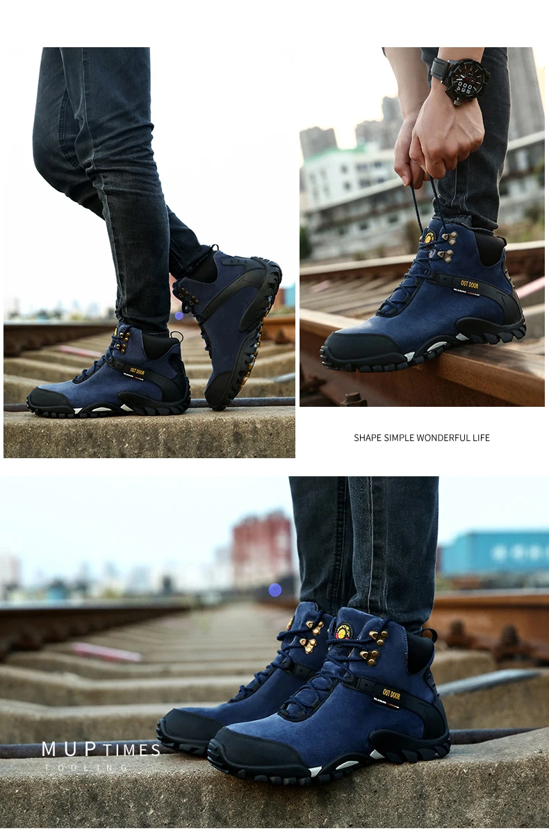 VESONAL/брендовые зимние ботинки для мужчин; теплые короткие плюшевые ботильоны для взрослых; повседневные мужские туфли; походные кроссовки; мужская обувь