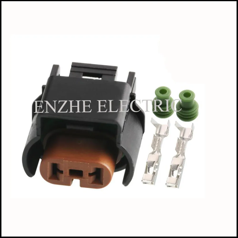100set Dj7029wb2.821 Car Female Connector Cable Terminal Jacket Auto