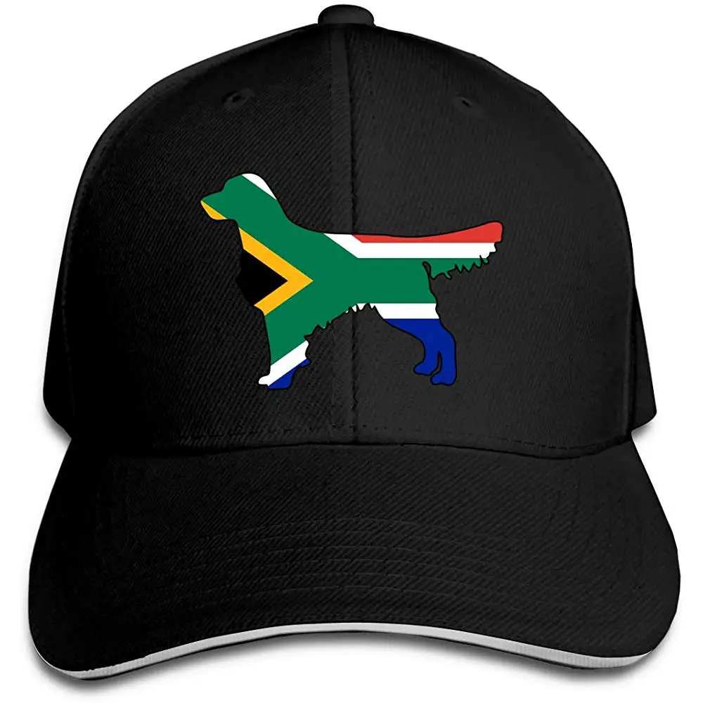 Классический унисекс Флаг Южной Африки золотистый ретривер, собака Дальнобойщик бейсболка