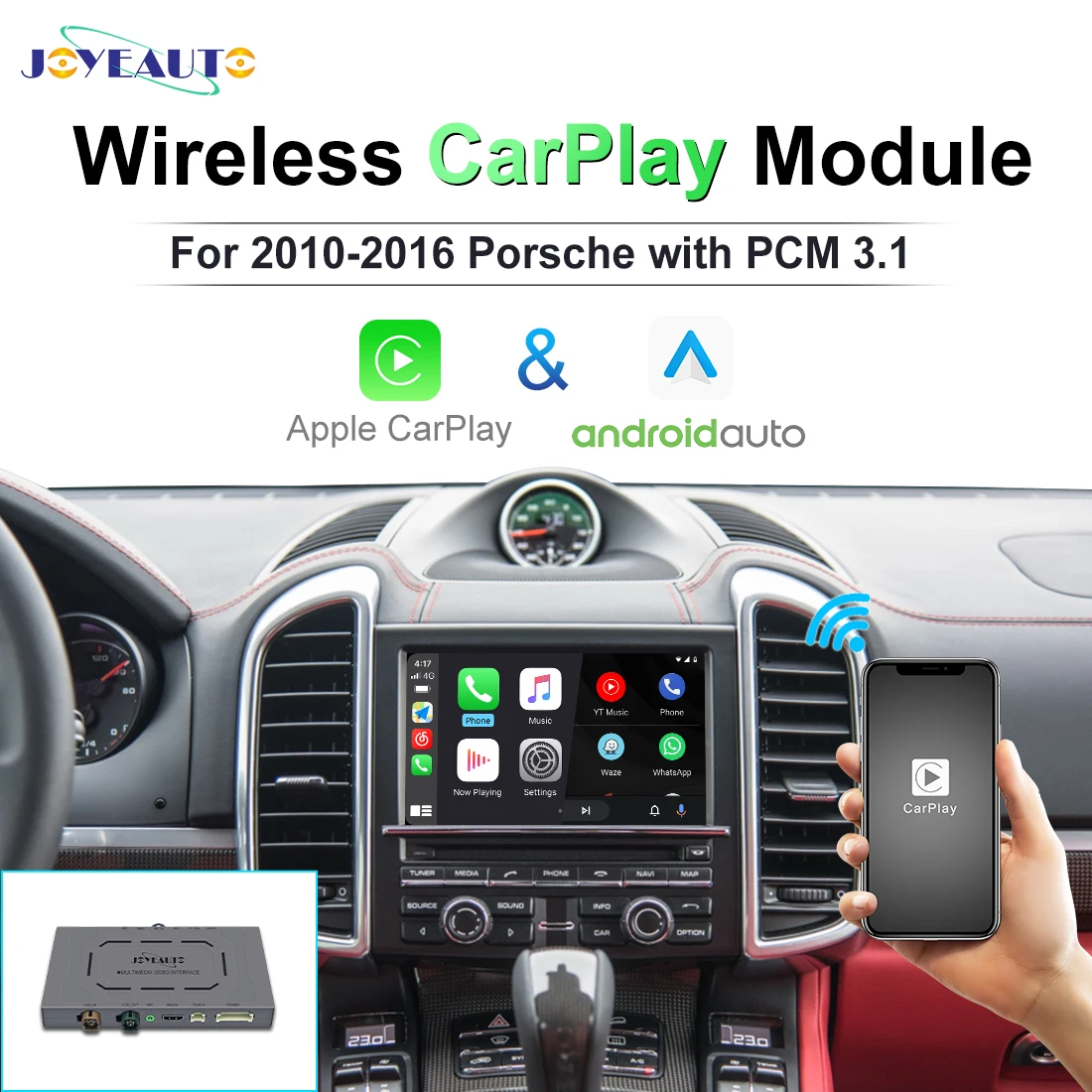 JoyeautoWirelessAppleCarplayInterfaceForPorscheCayenne957955