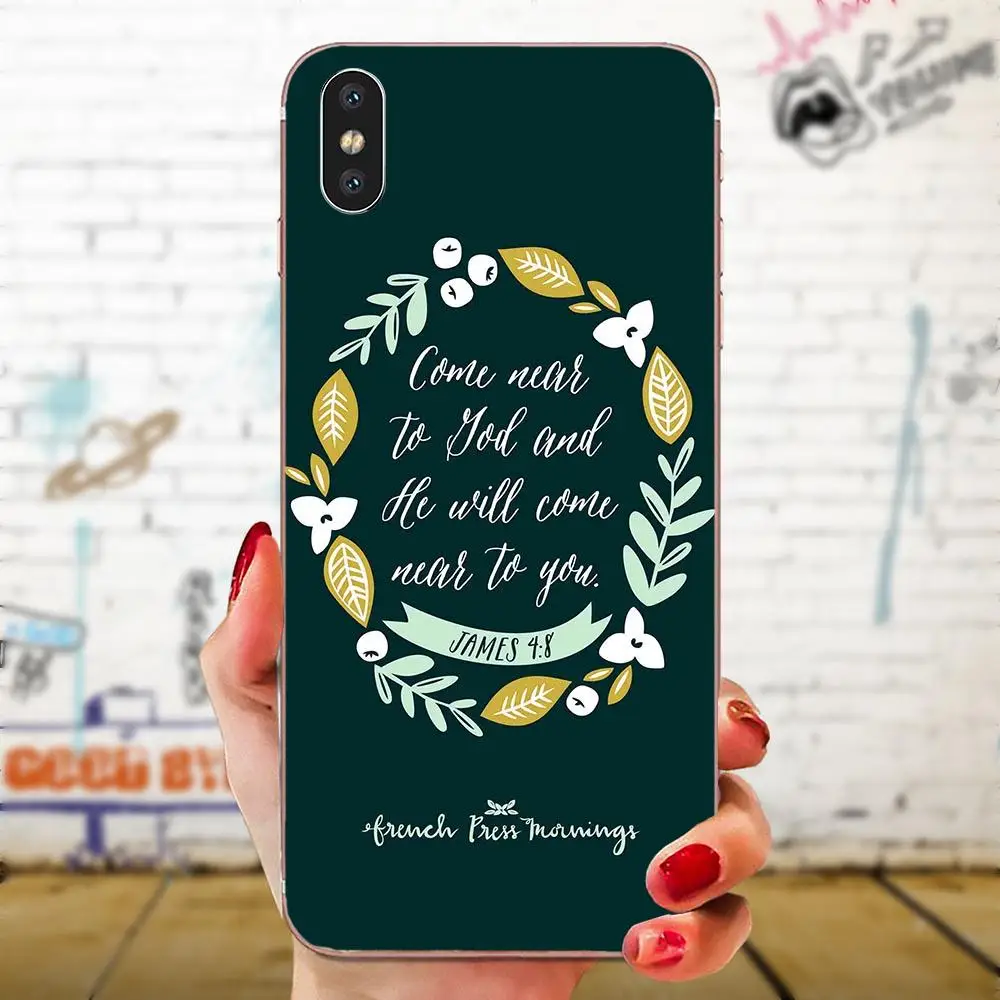 Библейский стих для девочек филиппийский Иисус Huawei Honor 5C 5X 6A 6X 7 7A 7X 8 8A 8S 8X 9 10 30 Lite Pro