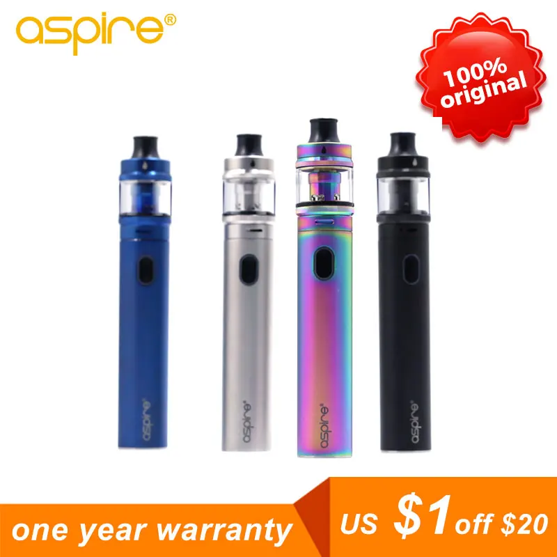 

Aspire Tigon Vape Kit MTL/DTL Type 3.5/2ml Tank Capacity 0.4ohm/1.2ohm Coil Built-in 26001800mAh Battery electronic cigarettes