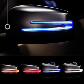 

FORAUTO Car Rear View Mirror Light Turn Signal Light LED Indicator Blinker Lamp For BENZ W221 W212 W204 W176 W246 X156 C204 C117