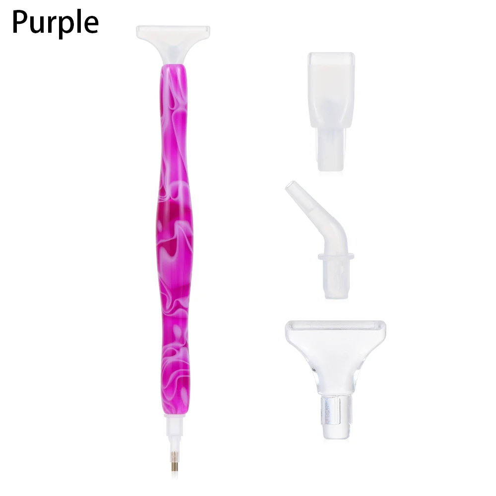 Crystal Double Head Point Drill Pen 5D Diamond Painting Pen DIY Arts Crafts Cross Stitch Embroidery Sewing Handmade Accessories 