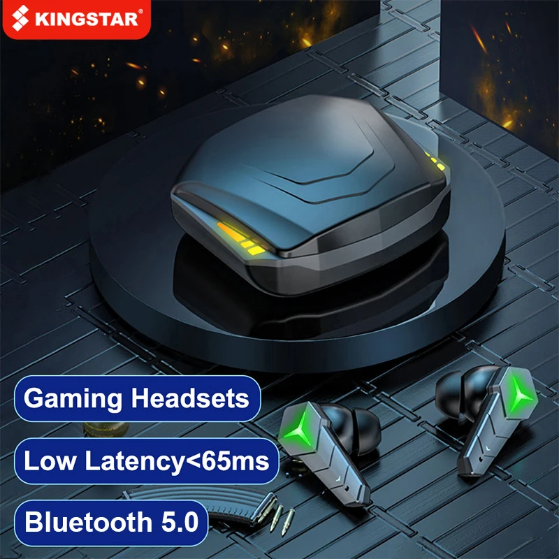 TWS-наушники KINGSTAR игровые с микрофоном и поддержкой Bluetooth 5 0 | Электроника