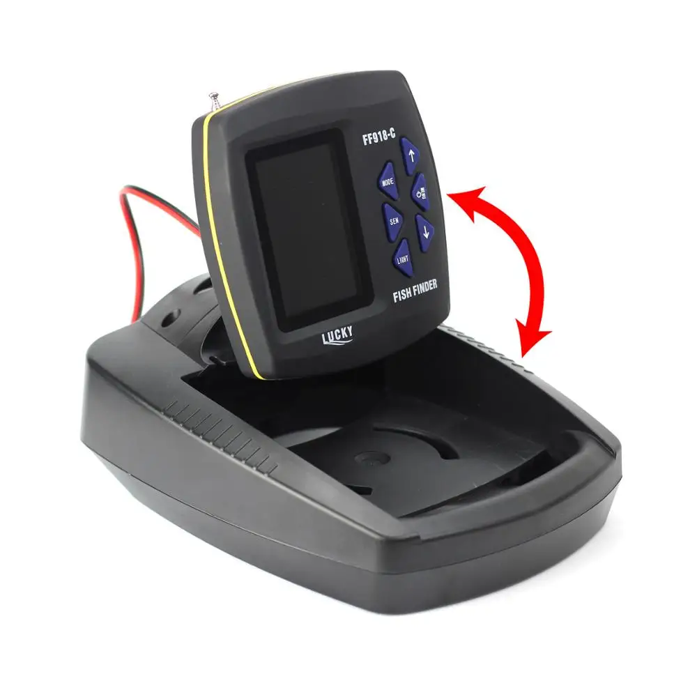 Fishing Accessories Fish Finder Lucky FF918 Boat Fish Finder Big Base Boat Fish Finder Accessories