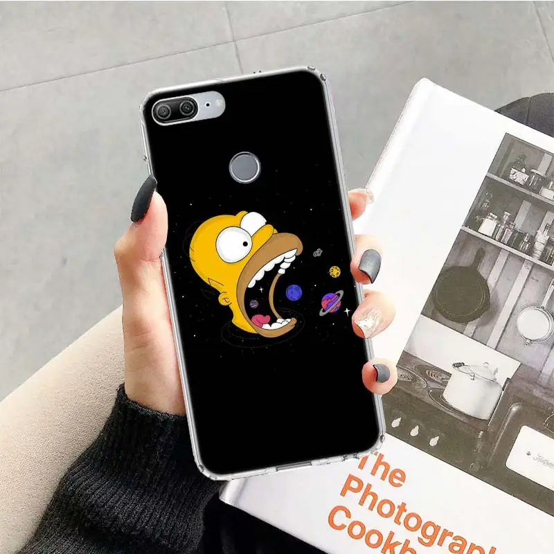 TR164-10 Симпсонов! Чехол для huawei Honor 9 10 20 Lite рro 9X 8X 8A 8C фотоаппаратов моментальной печати 7S 7A 7C Y5 Y6 Y7 Y9 мягкий чехол для мобильного телефона чехол Coque - Цвет: TR164-10