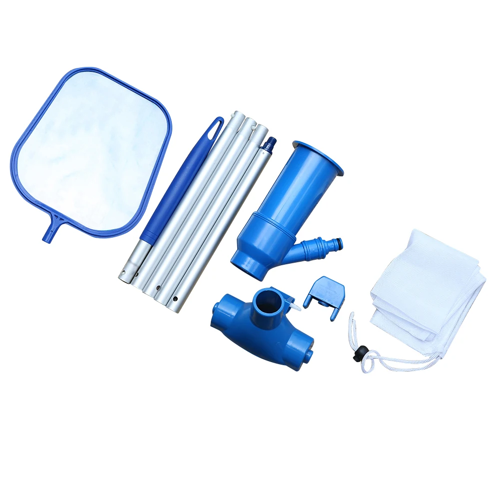 Cleaner-Tools Pool-Accessories Suction-Head Skimmer Swimming-Pool-Cleaning-Kit Portable