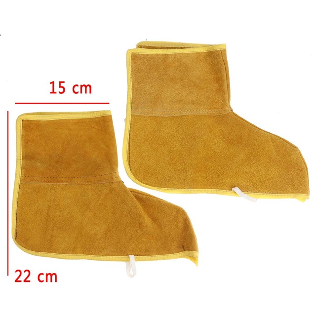 Duty Gardening Welding Apron Sleeves Gloves Protection Thorn Proof Leather Work Safety Workwear Glaziers Blacksmith
