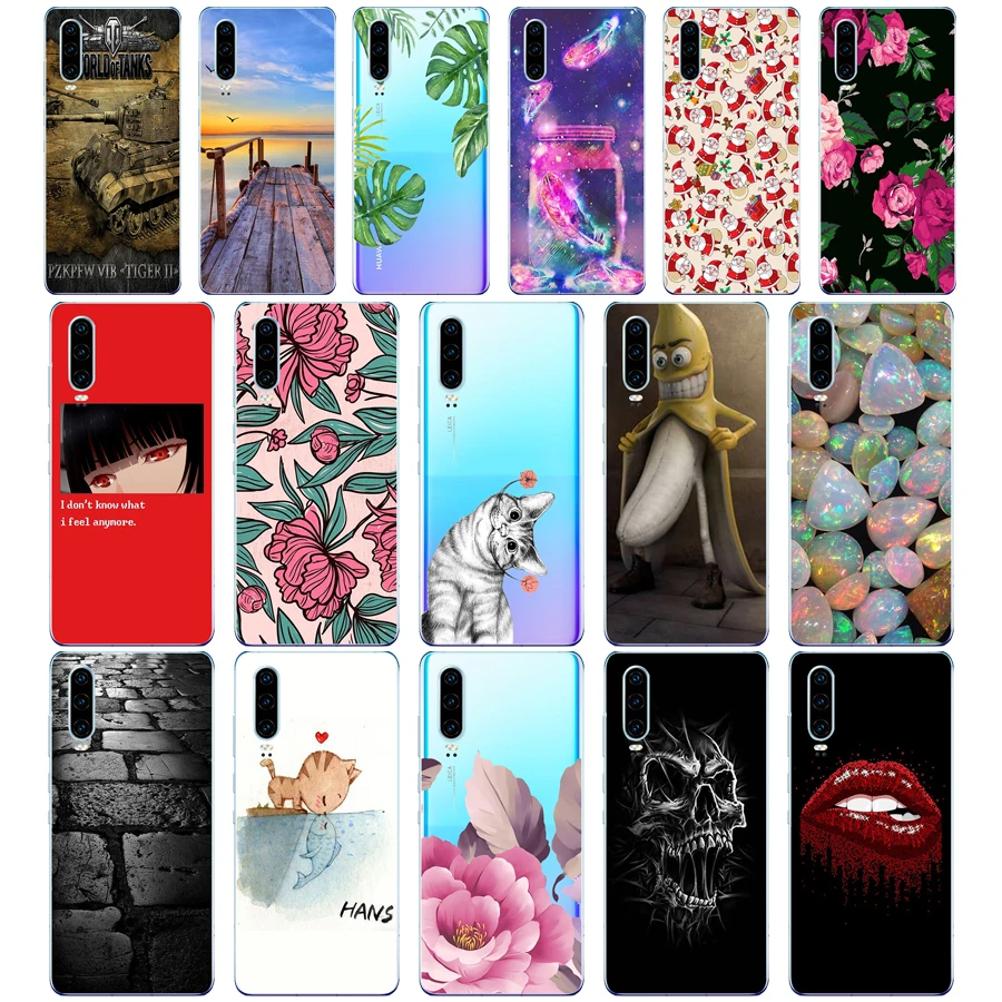 Чехол для huawei P30 Pro Чехол huawei P30Pro силиконовый чехол ТПУ задняя крышка телефона на huawei P30 Pro VOG-L29 ELE-L29 P30 Lite чехол