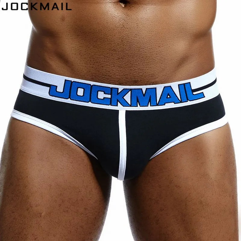 Трусы брифы JOCKMAIL мужские с мешочком для пениса Брендовое нижнее белье хлопковая