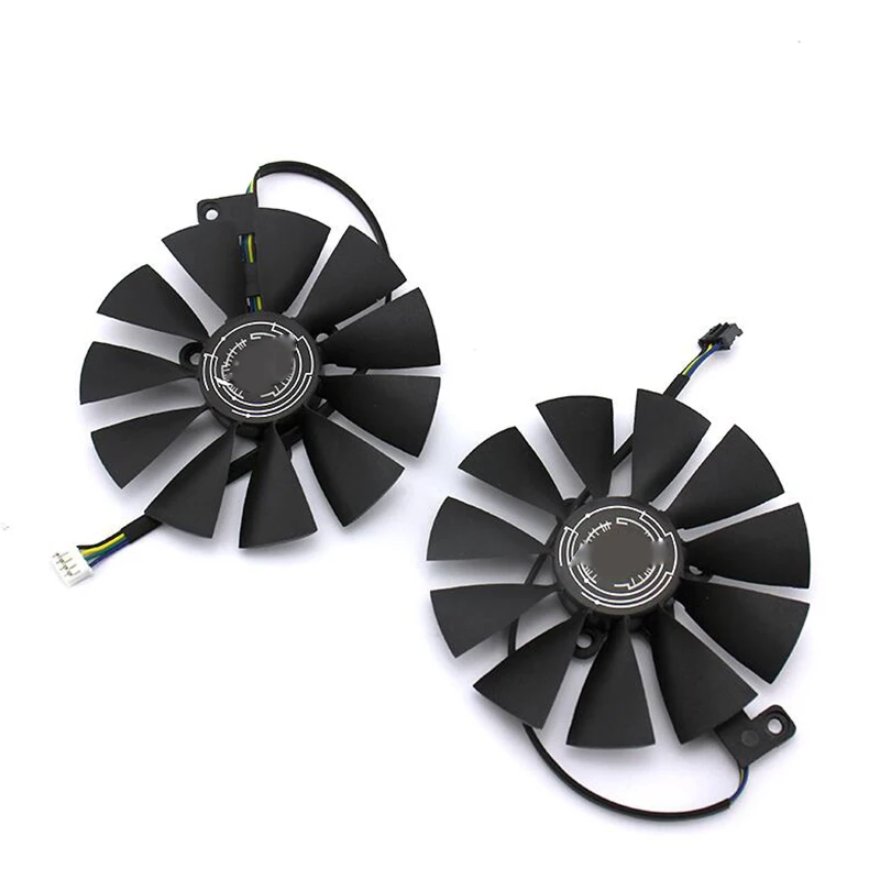 Вентилятор Охлаждения видеокарты для ASUS DUAL-RTX 2060-O6G 2070-O8G 2080-O8G 2080Ti-O11G