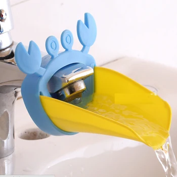 

Crab Children's Guide Gutter Faucet Hand Washing Sprinkler Cartoon Baby Hand Washing Device for short babies