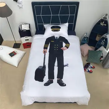 

Home Textile Bedding set Single Double King Size Bedding Set Cover with sheet pilliw with captain of Comforter Cover Set