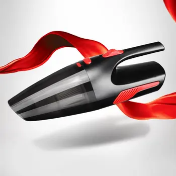 

Portable Wireless vacuum cleaner Automotive multi-function Wet Dry Dust Catcher with Light Cleaner 2018 New