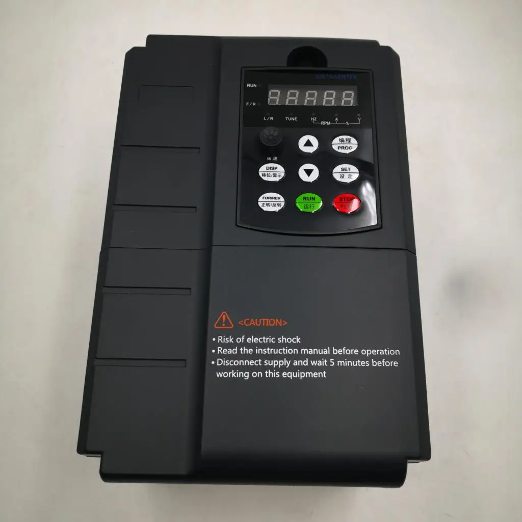 

KNK VFD Inverter 7.5KW 220V in and 380V out single phase 220V household electric Input and Real Three-phase 380V output