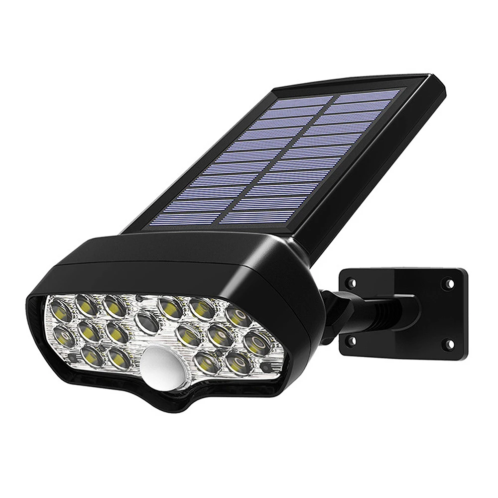 Светодиодный солнечный свет движения PIR датчик солнечной лампы Водонепроницаемый Солнечные прожекторы настенный светильник для наружного украшения сада лампа