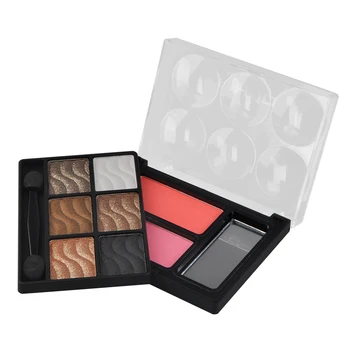 

RIHAO Professional Comestic Woman Makeup Nude Eyeshadow Palette With Blush Palette Long Lasting Make Up Look 8942