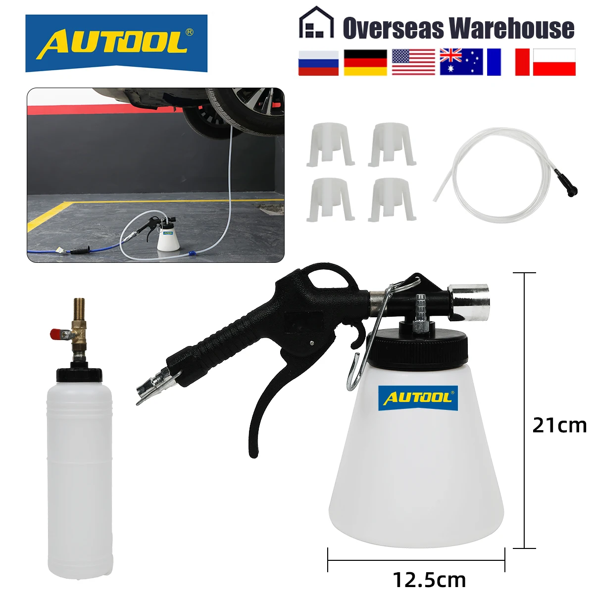 AUTOOL-purgador de frenos de coche, Kit de bomba de fluido de bombeo, tubos  de depósito de purga de cambio de aceite, herramientas de reparación,  accesorios para automóviles y camiones, 750ml - AliExpress