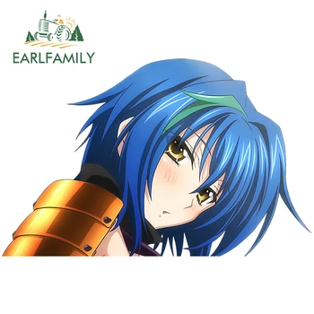 

EARLFAMILY 13cm x 8.3cm for High School DxD Xenovia Quarta Cartoon RV Car Sticker Anime Waterproof Surfboard Refrigerator Decal