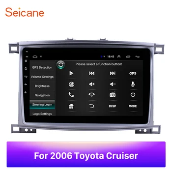 

Seicane Car Autostereo 2Din GPS Multimedia Player for 2003-2008 TOYOTA LAND CRUISER 100 AUTO AC Bluetooth USB support Carplay
