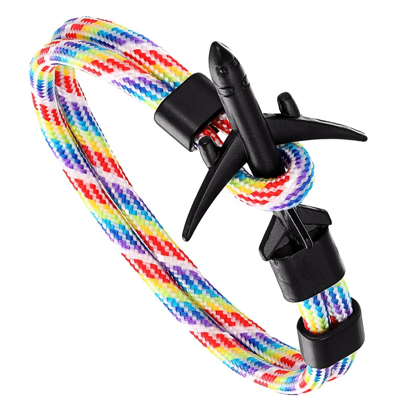 Airplane paracord bracelet Jet Set Generation