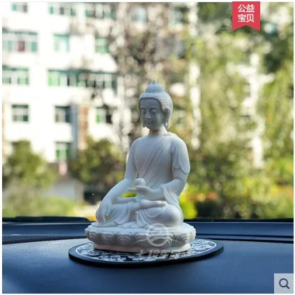 

Free shipping Fashion ceramic car ornaments, car accessories, Buddha statue
