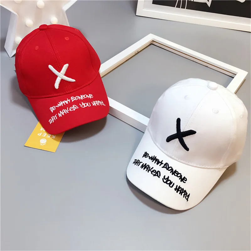 Детская бейсбольная кепка X с буквенным принтом для отдыха и путешествий, уличная Солнцезащитная шляпа, модная шапка для девочки-мальчики, детский солнцезащитный козырек