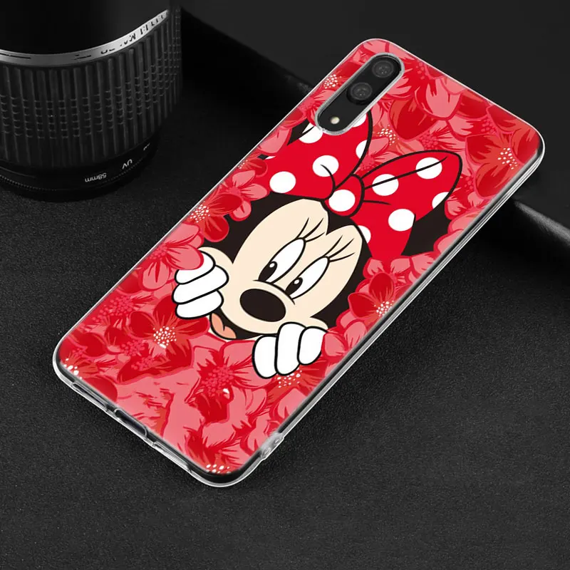 Милый мультяшный Микки Минни силиконовый чехол для huawei P30 P20 Pro P10 P9 P8 Lite P Smart Z плюс NOVA 3 3i 5i 5 5Pro - Цвет: 008