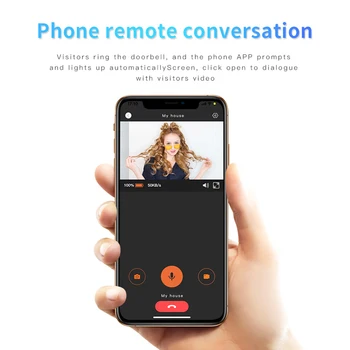 

Infrared Night Vision Electronic Peephole Viewer WIFI Video Intercom Modern Wireless Doorbell Wide Angle Motion Detection