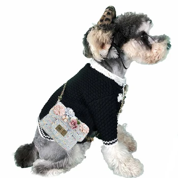 

Pet Cat Dog Bag Carrier Dog Accessories for Small Medium Large Weave Dogs Cat Backpack Pet Adjustable Photo Prop Schnauzer